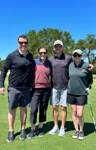 Golf with industry Colleagues